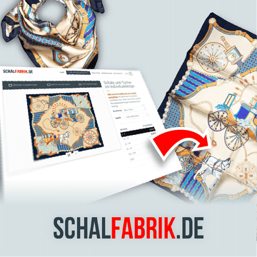 Schals und Tücher aus Seide hergestellt in Como